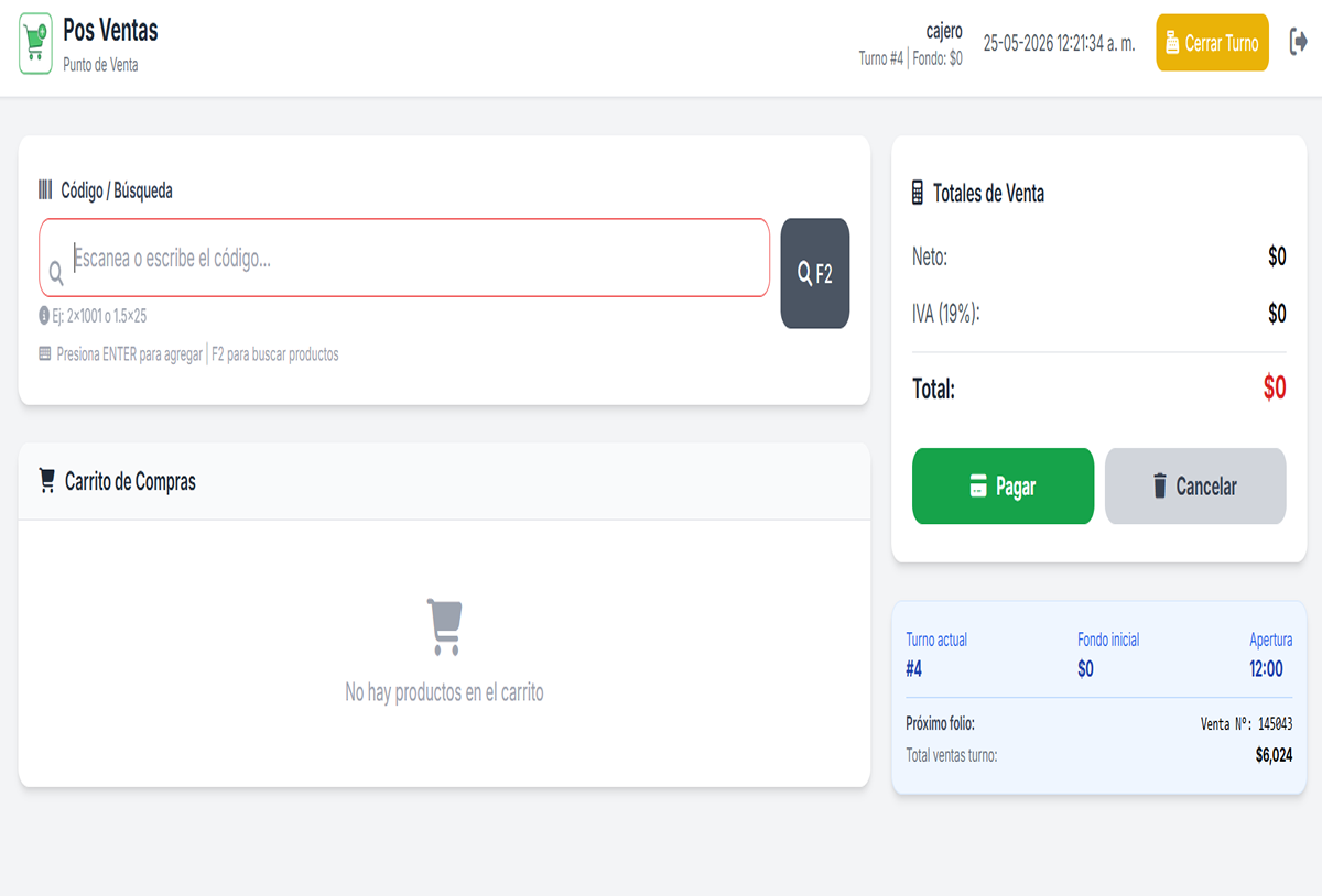 POS Ventas - Punto de Venta